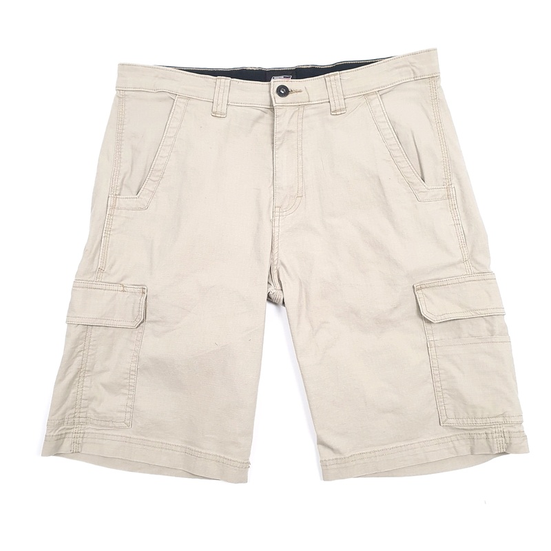 Dickies Beige Cargo Workwear Shorts W34