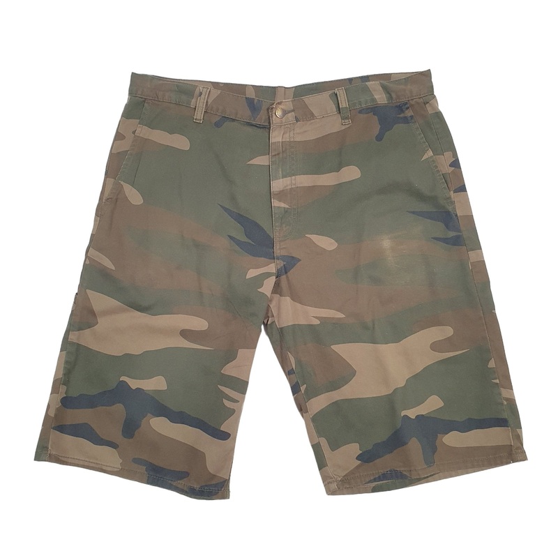 Dickies Camouflage Green Chino Shorts W38