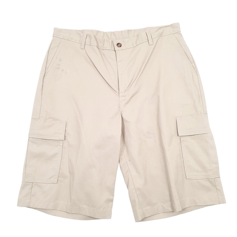 Dickies Relaxed Beige Cargo Workwear Shorts W38