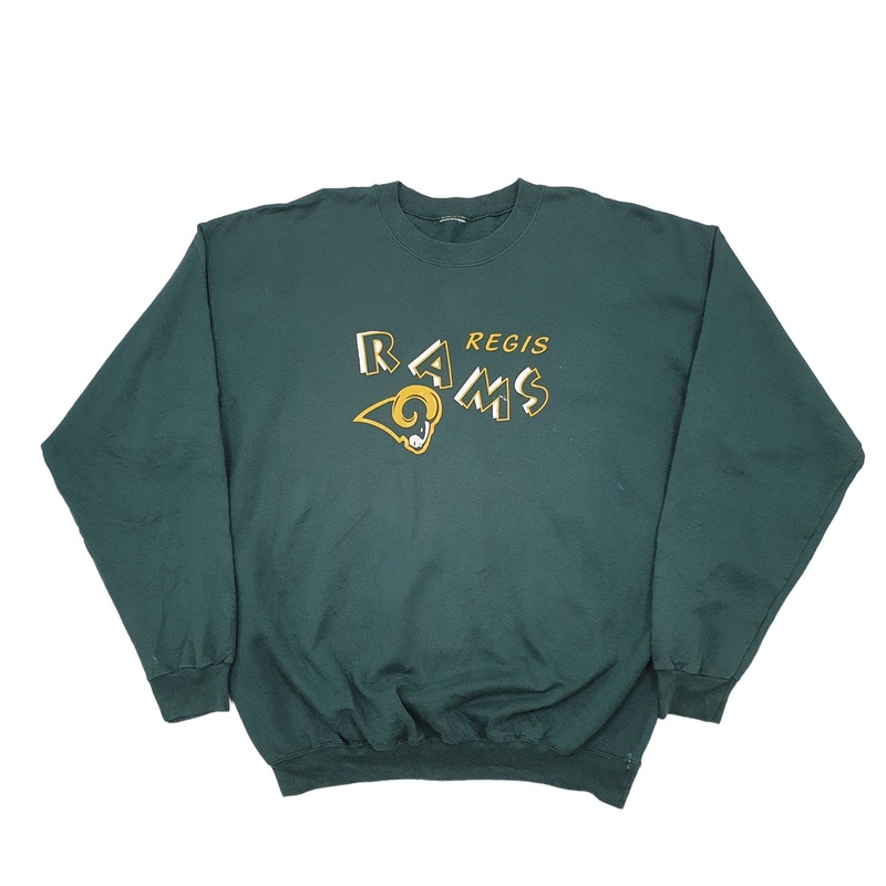 Unbranded Regis Rams American Football High School Vintage Crewneck L