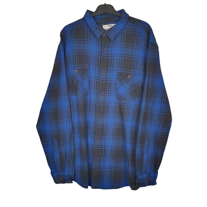 Urban Pipeline Flannel Shacket Long Sleeve Regular Fit Check Shirt