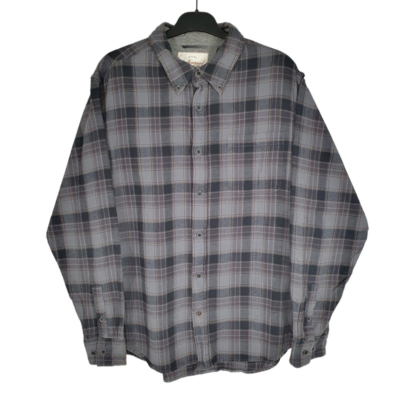 Weatherproof Flannel Shacket Overshirt Long Sleeve Regular Fit Check Shirt