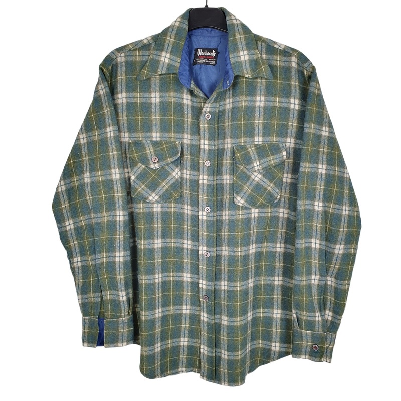 Woodwards Flannel Shacket Long Sleeve Regular Fit Check Shirt