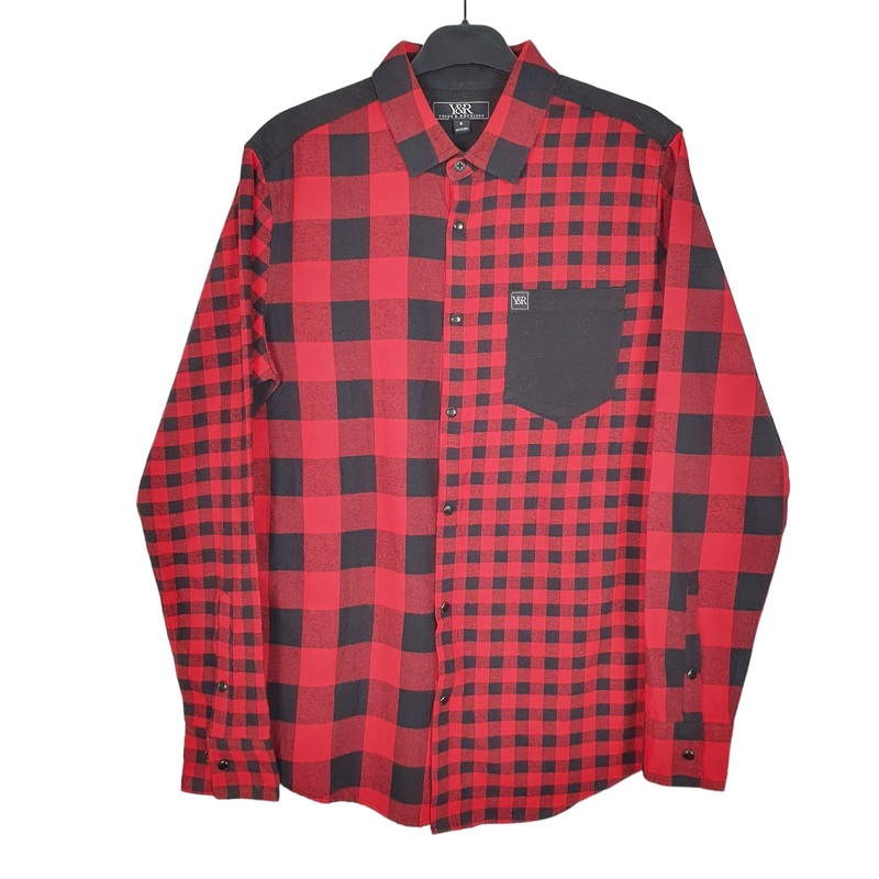 Young & Reckless Flannel Shacket Long Sleeve Regular Fit Check Shirt