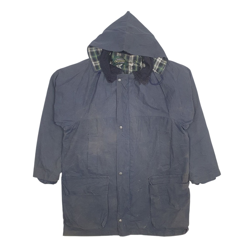 Open Track Wax Jacket Coat Mens M
