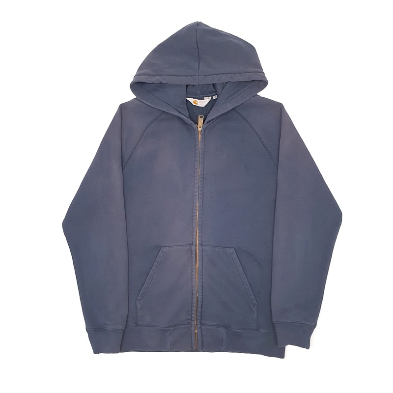Carhartt Hoodie Chase Jacket Workwear Full Zip Cotton & Polyester Jumper M