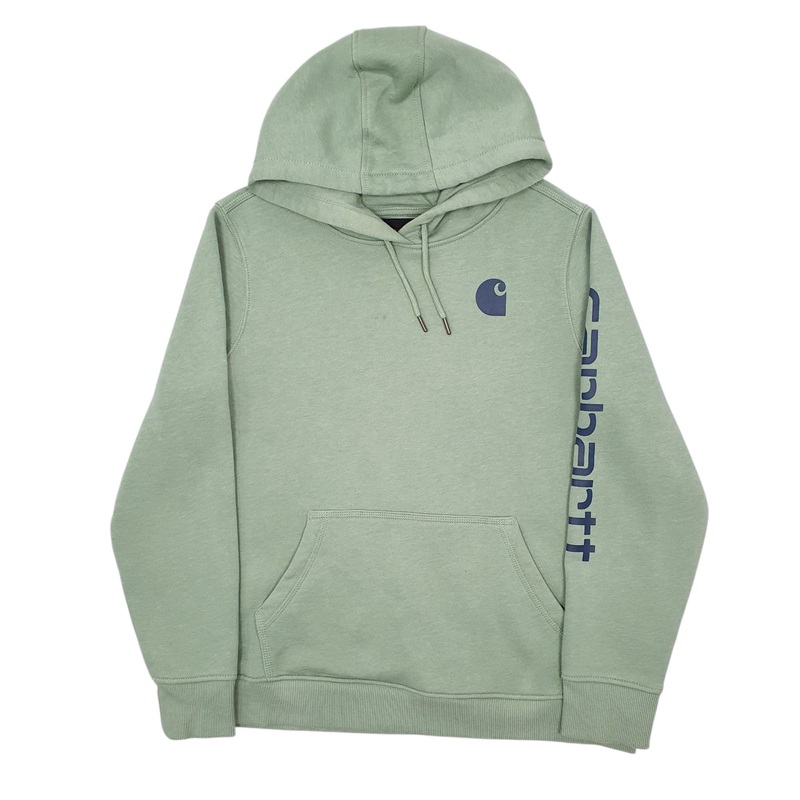 Carhartt Hoodie Cotton Blend Sweatshirt Jumper Womens XL