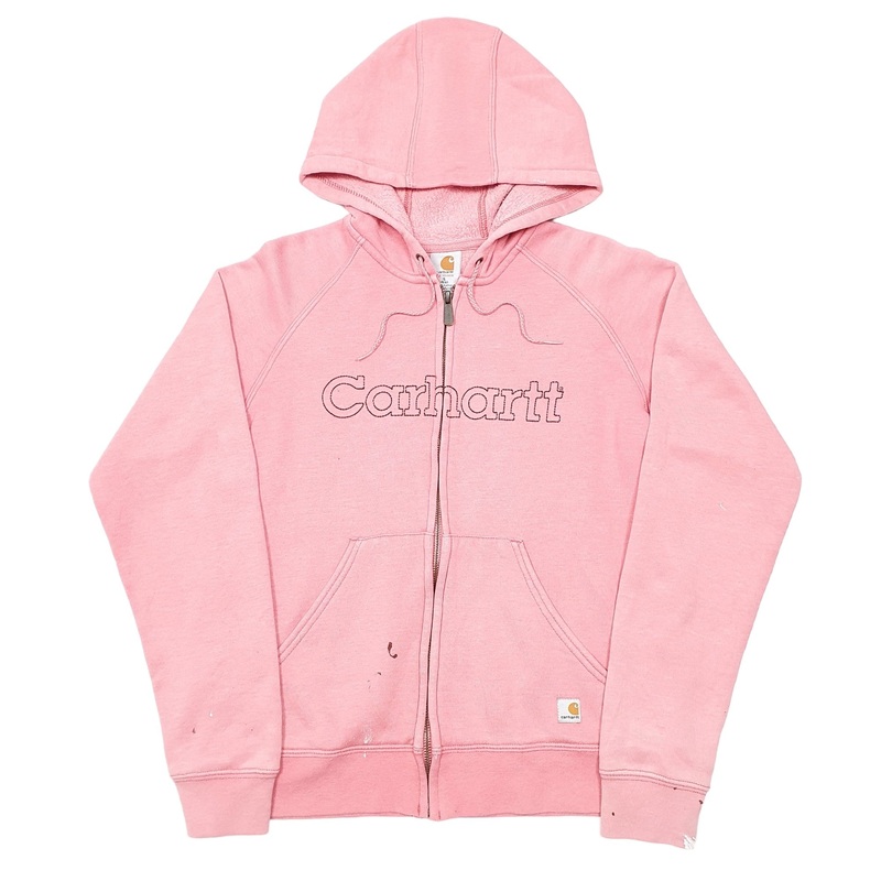 Carhartt Hoodie Full Zip Cotton Jumper S