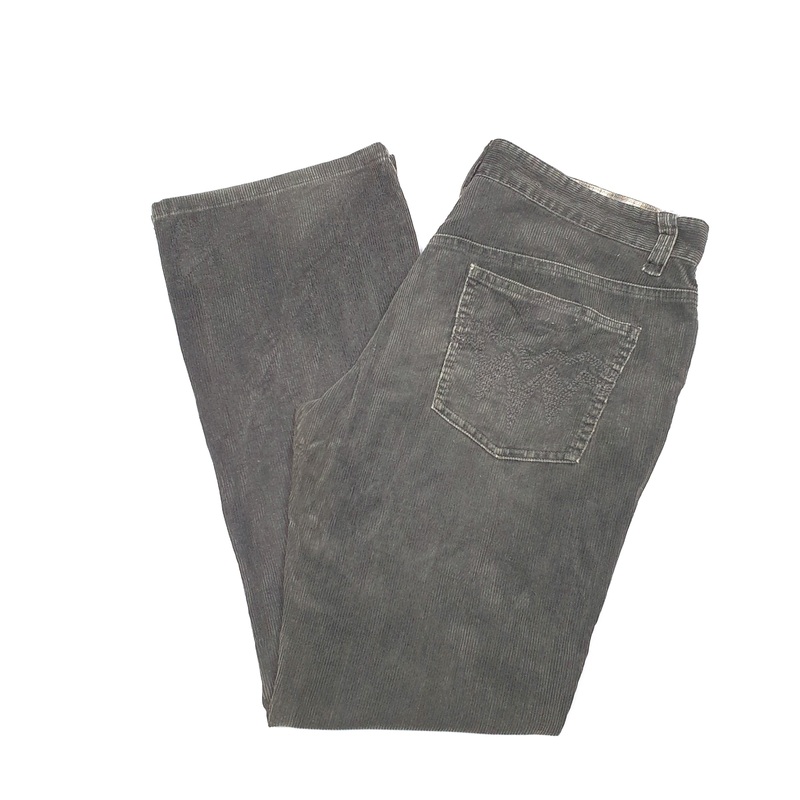 Mens Batistini Brown Corduroy Cotton Trousers W34 L30