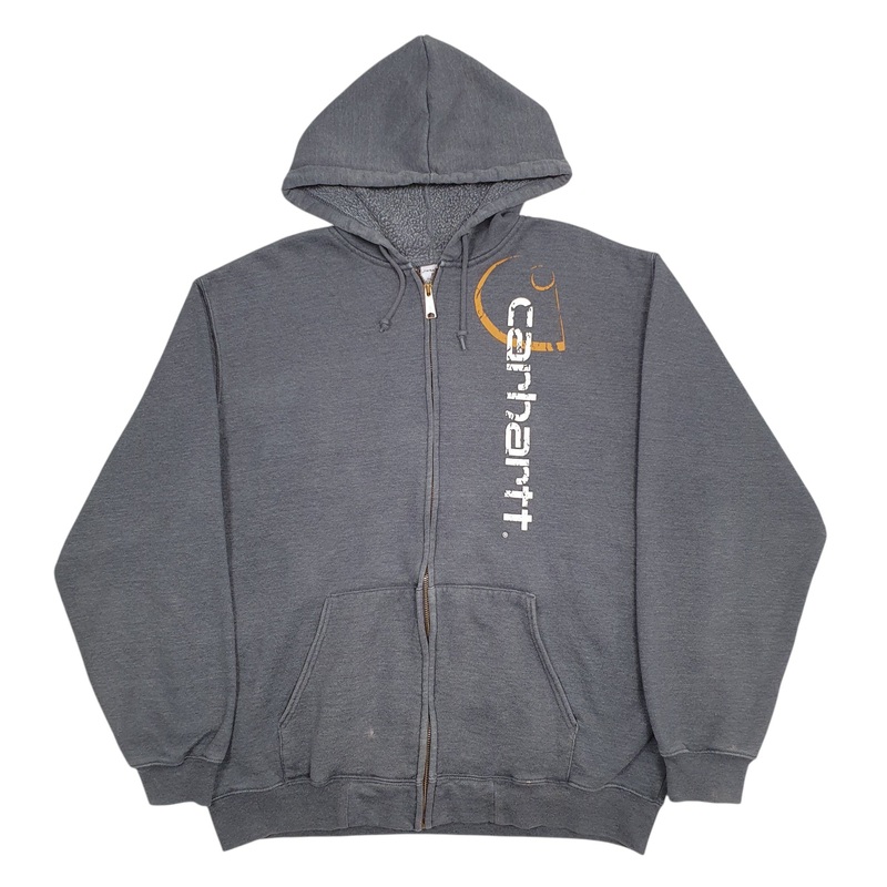 Carhartt Full Zip Cotton Sweatshirt Jumper Mens XL