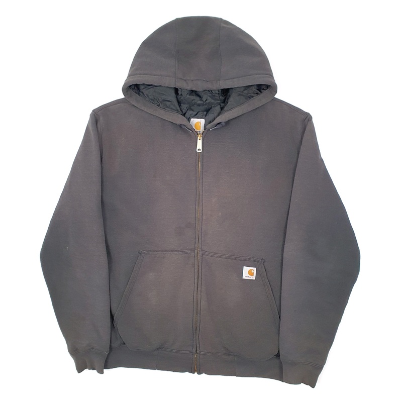 Carhartt Hoodie Active Jacket Full Zip Cotton  &  Polyester Jumper XL