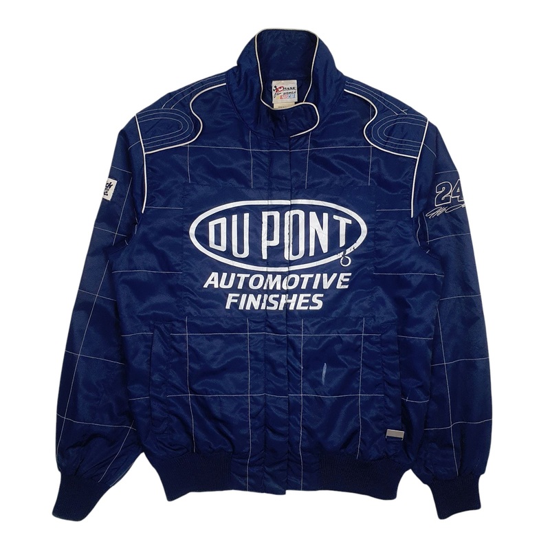 Chase Authentics Racing Vintage Du Point Nascar Jacket Coat Womens M