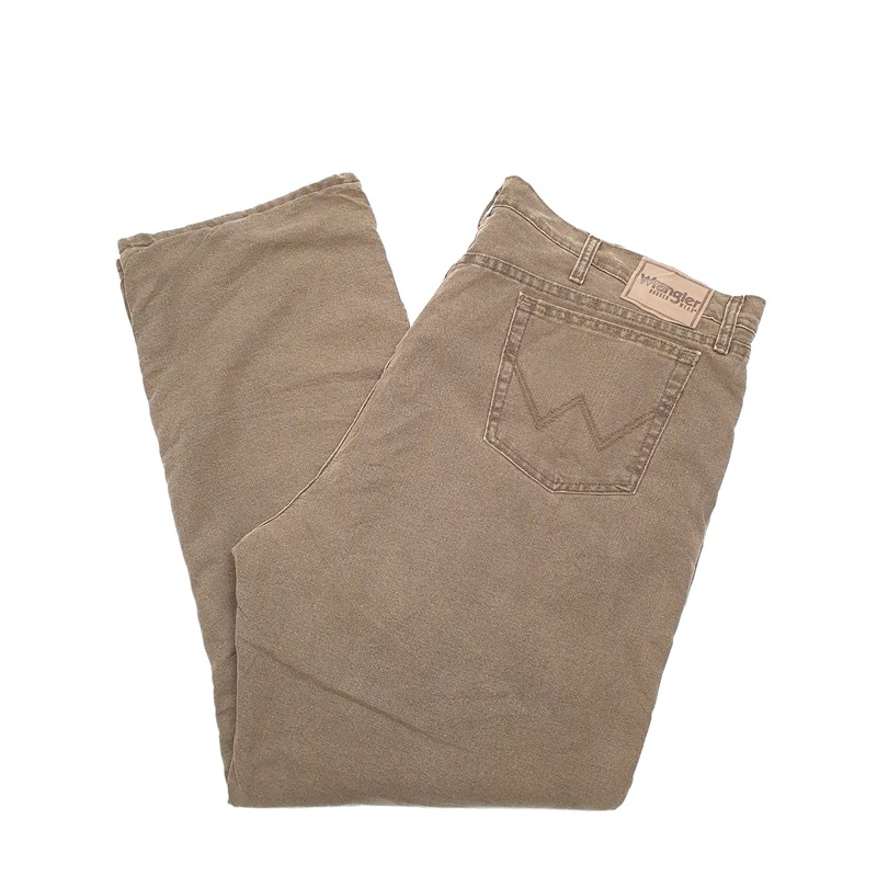 Wrangler Relaxed Loose Fit Lined Jeans W46 L30