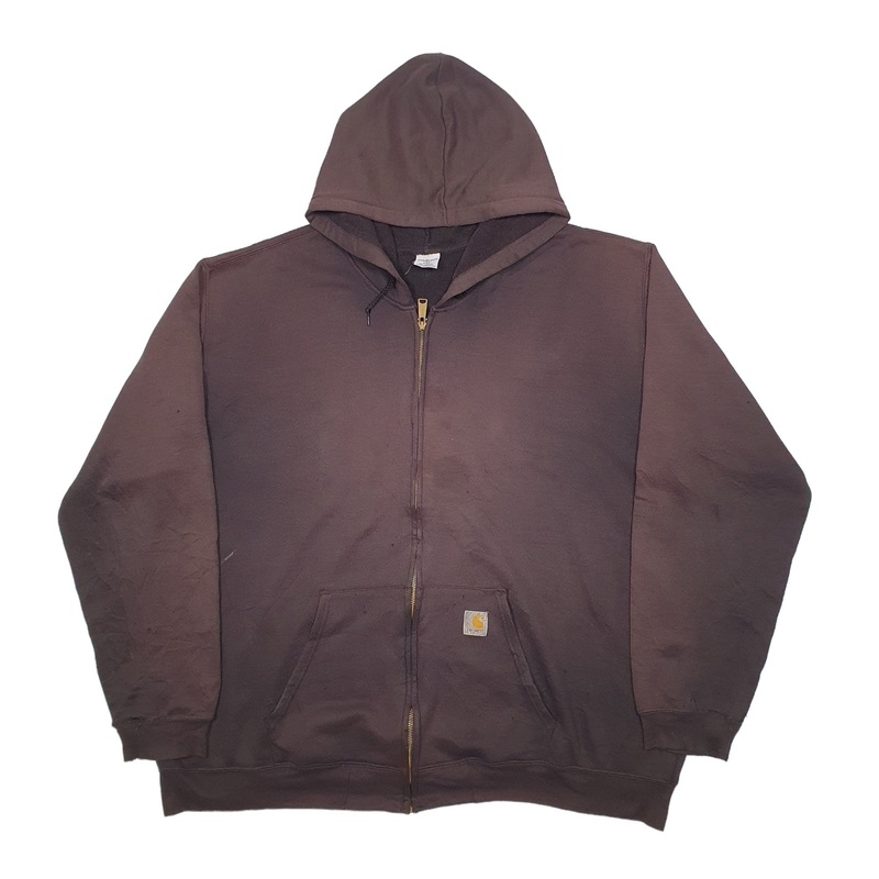Carhartt Full Zip Cotton & Polyester Sweatshirt Jumper XXXL