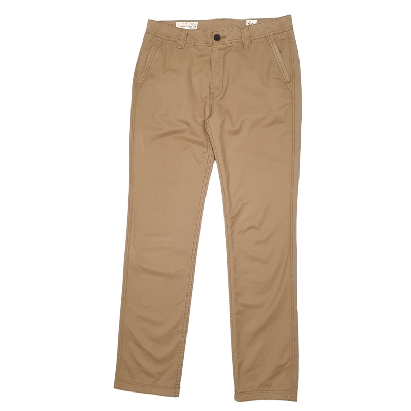 Mens Fat face Tan Chino Cotton Blend  Trousers W36 L34