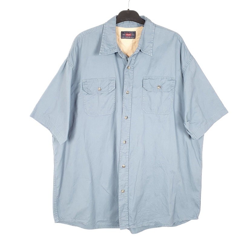 Wrangler Workwear Short Sleeve Regular Fit Cotton Shirt XL